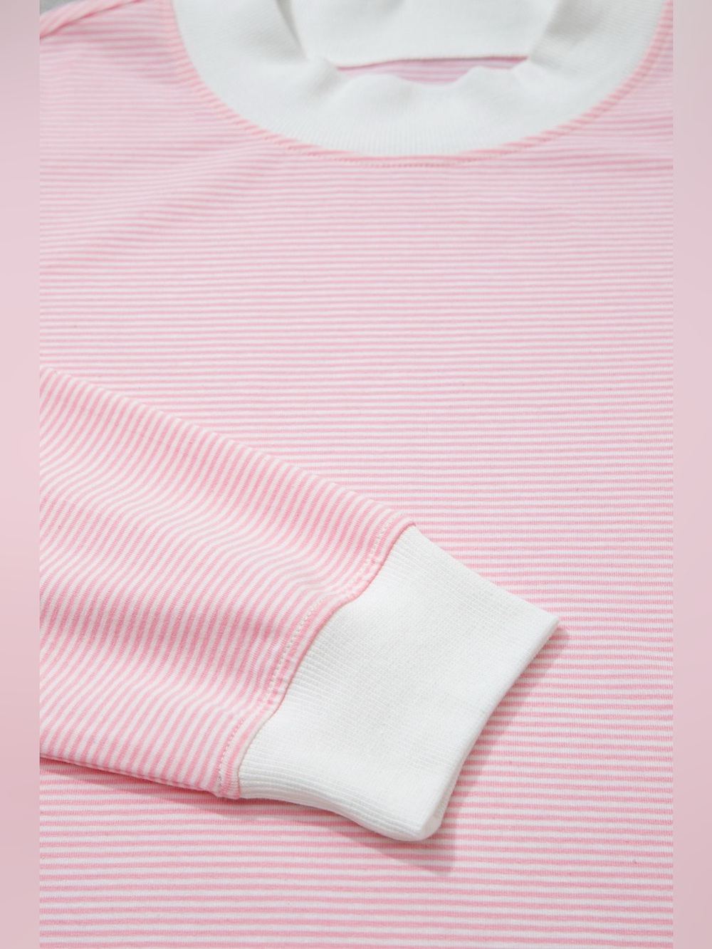 Striped Long Sleeve Top and Pants Set - Picture 10 of 16